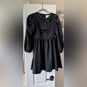 Tuckernuck Embellished Bow Blair Mini Dress